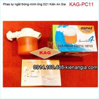 Van phao cơ thông minh bồn nước D21-KAG-PC11