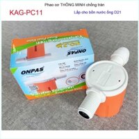 Van phao cơ thông minh thế hệ mới Chống tràn từ động (Tặng Lưới lọc) Phao tự động.