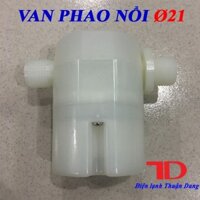 Van phao nổi phi 21, van phao nhựa nổi TD Điện lạnh Thuận Dung