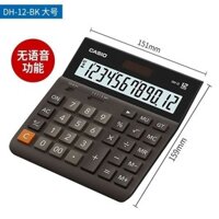 Văn phòng phẩm Casio Máy tính Đồ dùng văn phòng Casio Casio Casio Máy tính Casio DH12 Năng lượng mặt trời Kinh doanh Kế toán tài chính Máy tính văn phòng