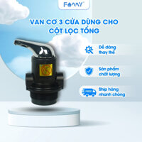 Van Tay 3 Cửa Zen 27 Fomy - Chính Hãng - Dùng Cho Bộ Lọc Tổng - Bộ Lọc Nước Đầu Nguồn