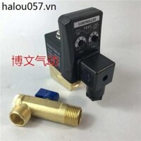 Van thoát nước điện tử Bình chứa khí Thiết bị thoát nước tự động Máy nén khí Van điện từ Hẹn giờ Van thoát nước 4 điểm