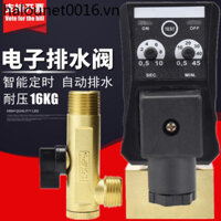 Van thoát nước điện tử Hẹn giờ 220V Máy sấy Van thoát nước Máy nén khí Van thoát nước tự động Bình chứa khí Van điện từ