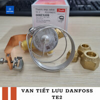 Van tiết lưu Danfoss TE2 R22/R407C, TE2 R404A /R507A - Van tiết lưu nhiệt cân bằng ngoài Danfoss (Chính hãng)