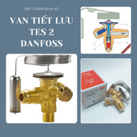 Van tiết lưu tes 2 Gas R404A hoặc R507 cho hệ thống lạnh, điều hòa, kho lạnh và máy làm kem