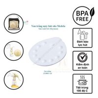 Van trắng máy hút sữa Medela – Sản xuất bởi thương hiệu Maymom – Van trắng dùng cho máy hút sữa Medela Pump, Medela Swing đơn, Medela Harmony,…