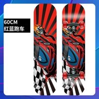 Ván Trượt Gỗ Cao Cấp 7 Lớp – Độ Bền Tuyệt Đối, Thiết Kế Tinh Tế mẫu XE ĐỎ loại 1