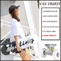 Ván trượt người lớn thể thao mặt nhám Skateboard kích thước 80x20cm