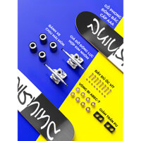 Ván trượt SKATEBOARD, Ván trượt người lớn siêu hạng 180kg mặt nhám gỗ ép 9 lớp bánh xe phát sáng