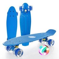 Ván trượt thể thao bánh ca su có đèn led phát sáng  chiều dài 74cm .