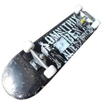 Ván trượt, ván trượt thể thao người lớn mặt nhám Skateboard kích thước 80x20x10 cm GPH