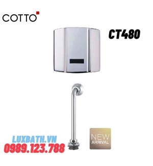 Van xả cảm ứng tiểu nam Cotto CT480AC/DC