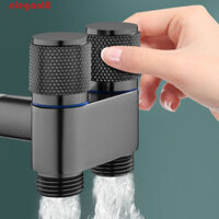 Van xả đôi ELEGANT, Van tắt vòi hoa sen tiết kiệm không gian hai đầu, Vòng vải chống ăn mòn Tiết kiệm nước Van nước ba chiều Van đầu vòi hoa sen Máy giặt