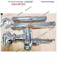 Van xả gạt bàn cầu xổm,bệt cụt,treo tường cao cấp CAESAR BF523 (  BF446 cũ)