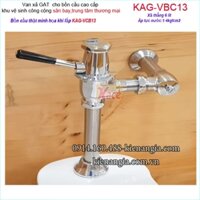 Van xả gạt bồn cầu cụt,xí xổm cao cấp KAG-VBC13