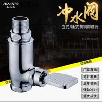 Van xả hoạt động bằng chân Ghế ngồi bồn cầu Van xả hoạt động bằng chân Bồn cầu ngồi xổm Hố cũ @ -