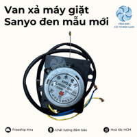 Van xả nước dành cho máy giặt Sanyo đen mẫu mới - Moter xả nước dành cho máy giặt Sanyo