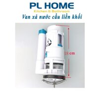 Van xả nước dùng cho bồn cầu liền khối loại 2 nhấn, chiều cao 18 cm đường kính lổ xả 6 cm