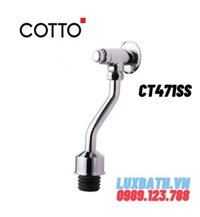 Van xả tiểu ấn COTTO CT471SS