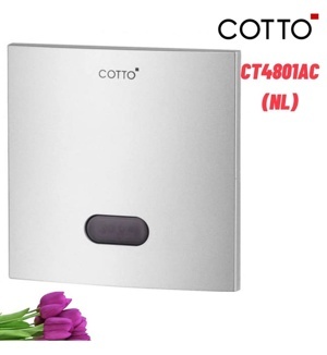 Van xả tiểu cảm ứng âm tường Cotto CT4801AC