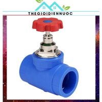 Van xoay PPR nhựa Bình Minh cao cấp chính hãng, loại phi 20 (20mm), phi 25 (25mm), van vặn nước nóng, siêu bền