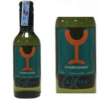 Vang Alpha Omega Chardonnay Chile 12.5% vol chai 187ml