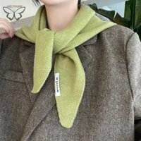 Vàng Anh Phong Cách Hàn Quốc Len Dệt Kim Hình Tam Giác Khăn Trùm Đầu Nữ Khăn Dệt Kim Đa Năng Ấm Áp Khăn Dệt Kim VN
