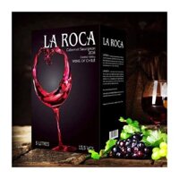 Vang bịch Chile La Roca 13.5% hộp 3L/ 5L