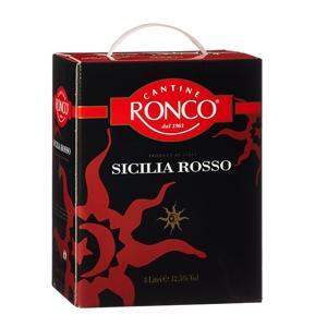 Vang bịch đỏ Ronco Sicilia Rosso BIBS 3 lít