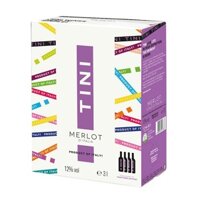 Vang bịch Tini Merlot 3 lít – Ý