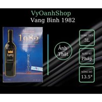 Vang bình pháp 1 9 8 2 , 3 lít, vyoanhshop