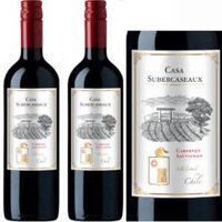 Vang Casa Subercaseaux Cabernet Sauvignon Chile 12.5% Vol 75cl