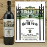 Vang Château Leoville Barton 2nd Grand Cru Classé chai 750ml x 6 chai nhập khẩu Pháp