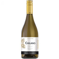 Vang Chilano Gran Reserva Chardonnay chai 750ml x 6 chai 13%vol nắp vàng