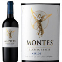 Vang Chile Montes Classic Series Merlot 13.5 %vol chai 750ml