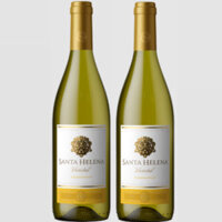 Vang Chile Santa Helena Varietal Chardonnay 13% vol chai 750ml x 6 chai nhập khẩu nguyên thùng