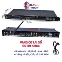 Vang Cơ Lai Số Gutin Km88 Chip 48Bit DSP, Reverb Mượt Mà, Chống Hú 5.0, Bluetooth - Optical - H2pro