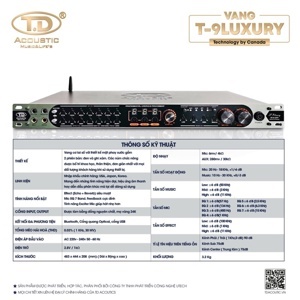 Vang cơ TD Acoustic T9 Luxury 2021