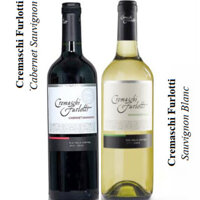 Vang Cremaschi Furlotti Cabernet Sauvignon và Sauvignon Blanc 750ml thùng 12 chai 12%vol, 13%vol