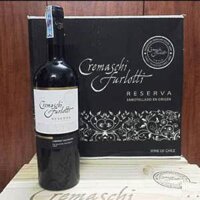 Vang Cremaschi Reserva Cabernet Sauvignon chai 750ml