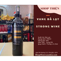 Vang Đà Lạt Đỏ Strong 15 750ml