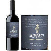 Vang đỏ Abtao Gran Reserva Cabernet Sauvignon 13,5%vol chai 750ml x 6 chai nhập khẩu từ Chile nguyên thùng