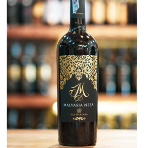 Vang đỏ M Malvasia Nera 14,5% (Ý)