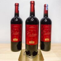 Vang đỏ Pháp Colette Merlot 13.5% vol chai 750ml x 12 chai một thùng nhập khẩu