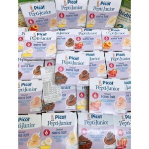 Váng gạo Picot Pháp vị chuối 100gx4 (6m+)