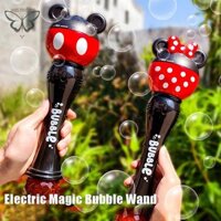 Vàng Hoạt Hình Mới Bong Bóng Máy Bé Trai Và Bé Gái Magic Stick Đồ Chơi Xà Phòng Điện Mới Bong Bóng Quà Tặng VN
