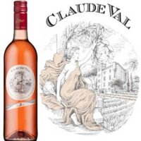 Vang hồng Claude Val Rose Chateau Paul Mas Pháp 13% vol chai 750ml