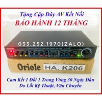 Vang karaoke oriole K206 TẶNG dây AV kết nối