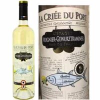 Vang La Criee Du Port Viognier Gewurztraminer Pháp 13%vol chai 750ml