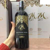 Vang M Merlot hảo hạng Ý IGP 750ml x chai với 14%vol nhập khẩu nguyên thùng